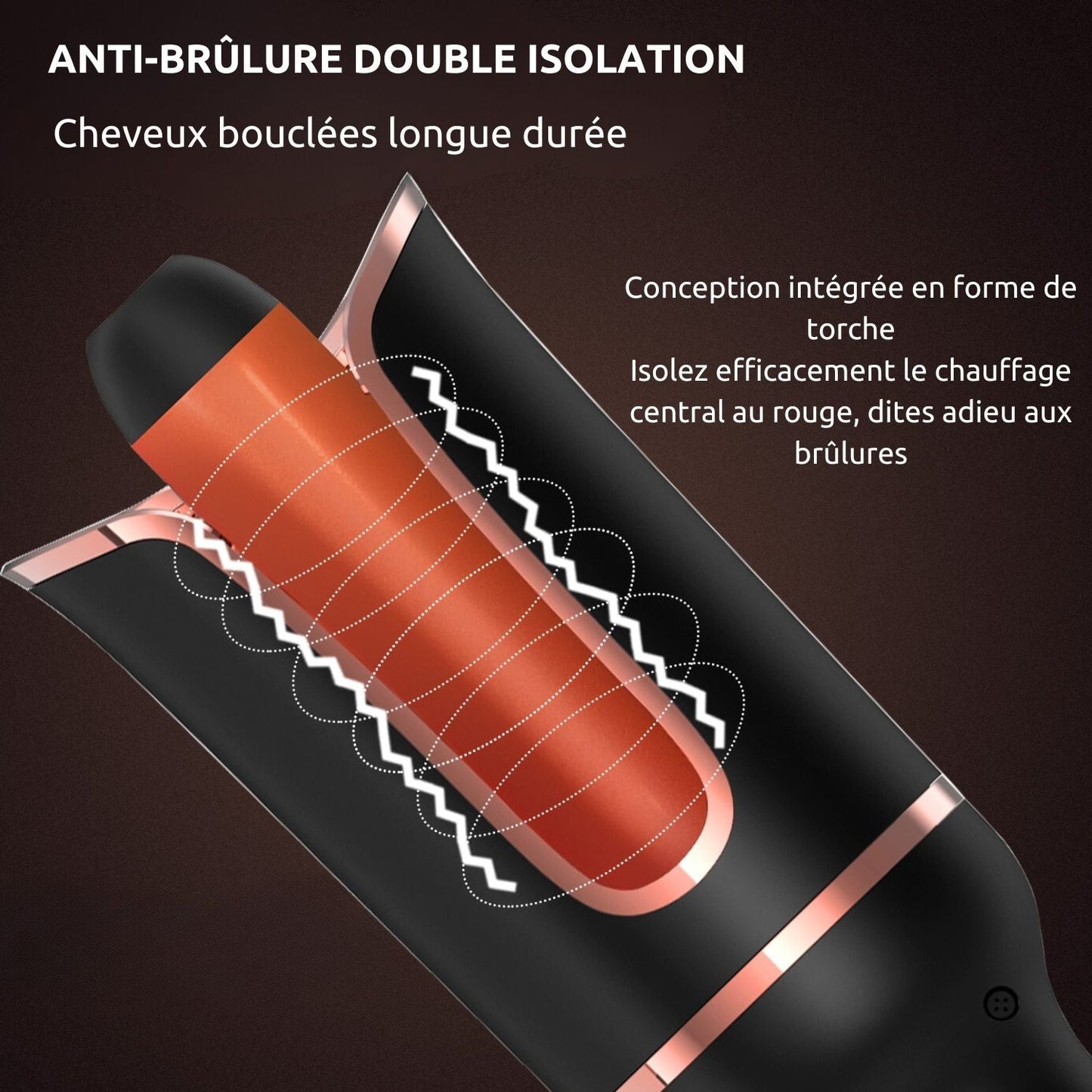 Spin-n-Curl - Rotating Curling Wand
